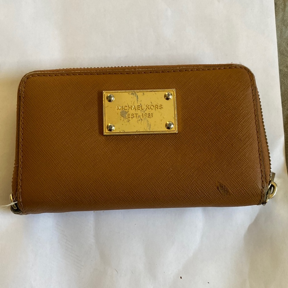 Michael Kors leather wallet